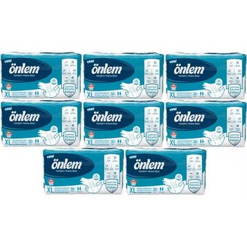 Önlem Belbantlı Tekstil Yüzey XL 8x30 Adet Hasta Bezi