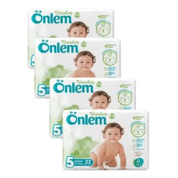 Önlem Botanika No:5 Junior 128 Adet Bebek Bezi