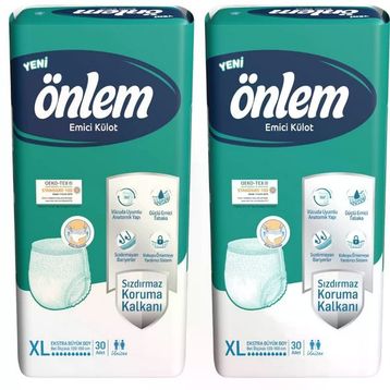 Önlem Emici Külot XL 2x30 Adet Hasta Bezi