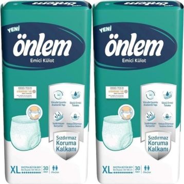 Önlem Emici Külot XL 2x30 Adet Hasta Bezi