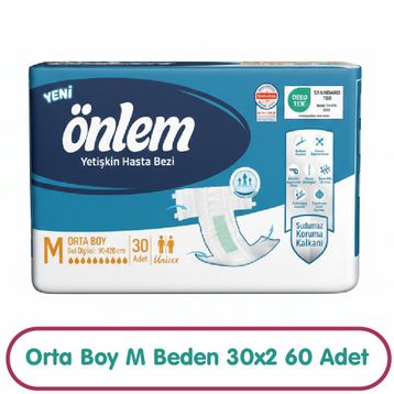 Önlem Emici Külotlu Medium 60 Adet Hasta Bezi