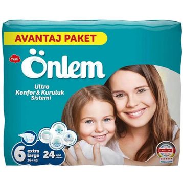Önlem No:6 XLarge Bebek Bezi