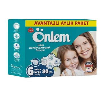 Önlem No:6 XLarge Bebek Bezi