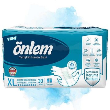Önlem XL Beden 30 Adet Yetişkin Hasta Bezi