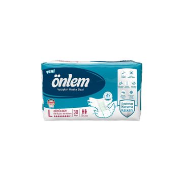 Önlem Yetişkin Büyük Boy Large 2x30 Adet Hasta Bezi