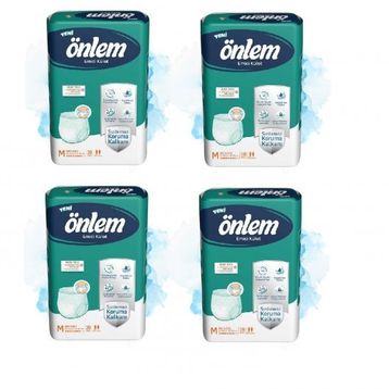 Önlem Yetişkin Emici Orta Boy Medium 4x30 Adet Külot Bezi