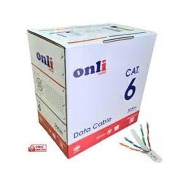 Onli U-UTP 24 AWG CCA 100 mt Cat6 Kablo