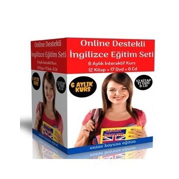 Online Destekli İngilizce Eğitim Seti Enine Boyuna Eğitim