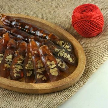 Online Kuruyemiş 1 kg Koyu Bal Aromalı Cevizli Sucuk