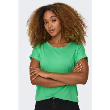 Only 15106662 Orange Bisiklet Yaka Onlmoster Kadın T-shirt