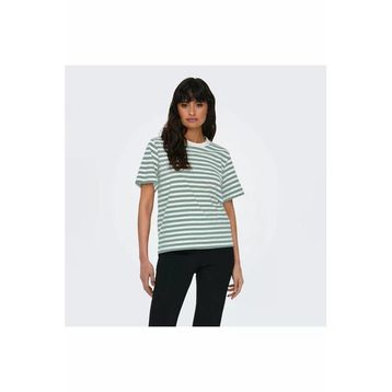Only 15272227 Lıvvına Çizgili Regular Fit Kadın Tişört
