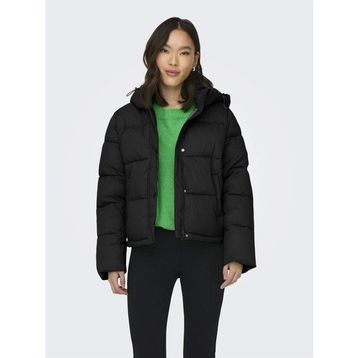 Only 15287911 Onlann Premium Puffer Jkt Short Otw Siyah Kadın Mont Kaban