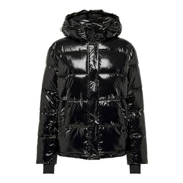 Only 15287919 Siyah Kapüşonlu Puffer Kadın Mont
