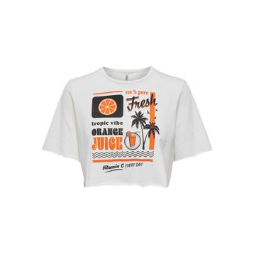 Only 15290663 Beyaz Kadın T-shirt