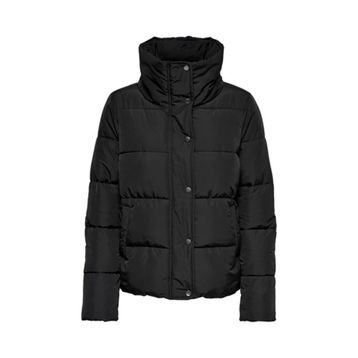 Only 15295424 Fermuarlı Siyah Kadın Mont
