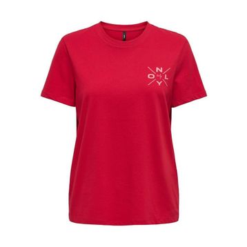 Only 15339251 Lotta Kırmızı Kadın T-shirt