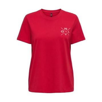 Only 15339251 Lotta Kırmızı Kadın T-shirt