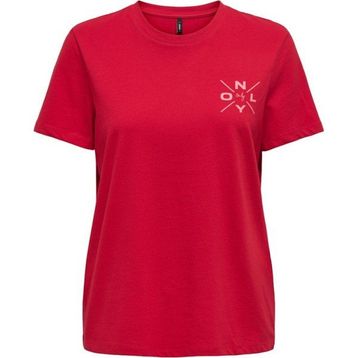 Only 15339251 Lotta Kırmızı Kadın T-shirt