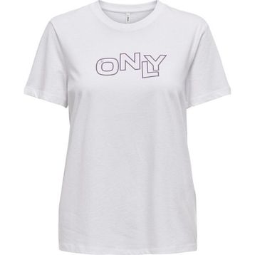 Only 15339251 Onllotta S/S TEE CS JRS Beyaz Kadın T-shirt