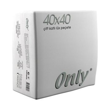 Only 40x40 cm lux 100 Yaprak Peçete