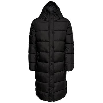 Only Onlcammie Long Quilted Coat Otw Siyah Kadın Mont