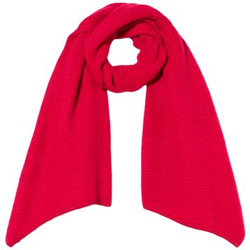Only Onlmerle Life Knitted Scarf Noos Kiraz Kırmızısı Kadın Atkı