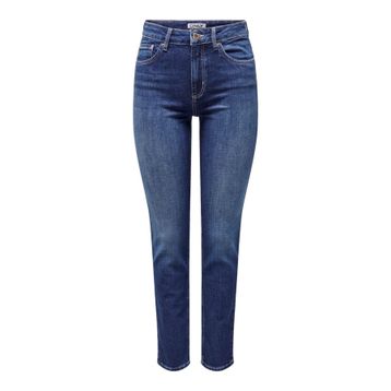 Only Slim Fit Yüksek Bel Blue Denim Kadın Kot Pantolon