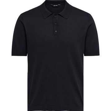 Only & Sons 22022219-DN Erkek Lacivert Polo Tişört