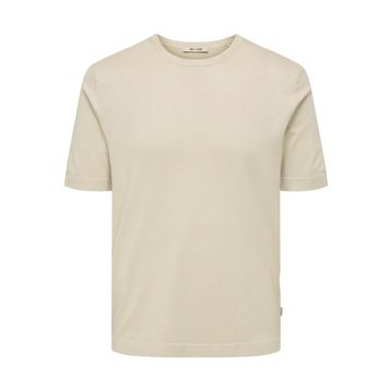 Only & Sons 22022928 Yuvarlak Yaka Basic Örme Siyah Erkek T-shirt