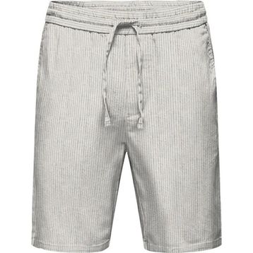 Only & Sons 22024952 Onslinus Life 0006 Linen Mix Short Kahverengi Erkek Şort