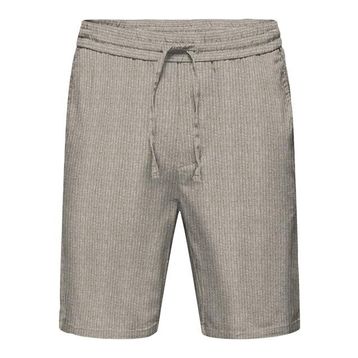 Only & Sons 22024952 Onslinus Life 0006 Linen Mix Short Kahverengi Erkek Şort