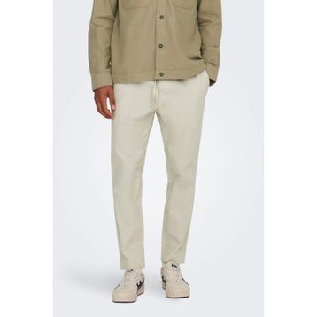 Only & Sons 22024966 Bej Erkek Pantolon