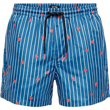 Only & Sons 22025380 Mavi Erkek Onsted Deniz Şortu