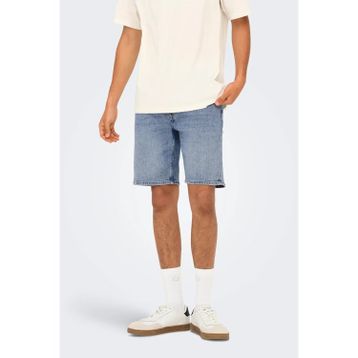 Only & Sons 22032927 Mavi Erkek Onsweft Regular Fit Jean Şort