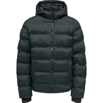Only & Sons 22034836 Onsunion Seamles Life Hood Siyah Erkek Mont