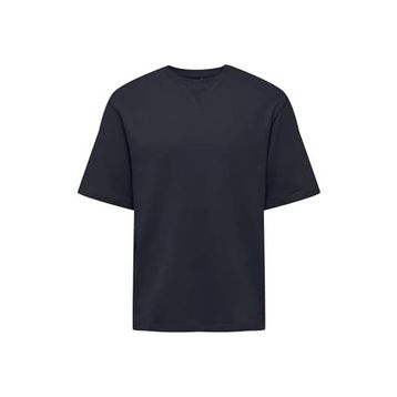 Only & Sons Onsmoab Life Rlx Ss Sweat Koyu Lacivert Erkek Sweatshirt