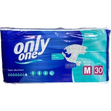 Onlyone Belbantlı Medıum 30 Adet Hasta Bezi