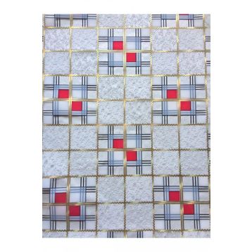 Onur Çeşit Pazarı 1,7 mm 80x180 cm Desenli Şeffaf Masa Örtüsü