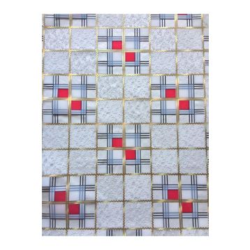 Onur Çeşit Pazarı 1,7 mm 80x180 cm Desenli Şeffaf Masa Örtüsü
