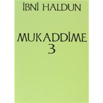 Onur Yayınları Mukaddime Cilt: 3