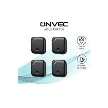 Onvec Smart Tag 4 Adet Akıllı Takip Cihazı
