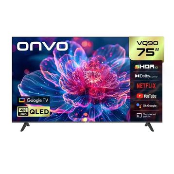 Onvo 75VQ90F3UB 75 inç 190 Ekran 4K Ultra HD Google QLED TV