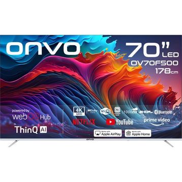 Onvo OV70F500 70 inç 178 Ekran 4K Ultra HD WebOS LED TV