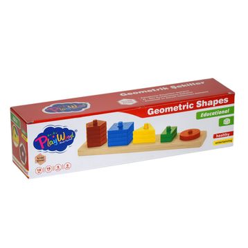 Onyıl Oyuncak 305-ONY Ahşap Geometrik Şekiller