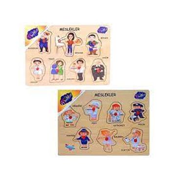 Onyıl Oyuncak Meslekler Ahşap Tutmalı