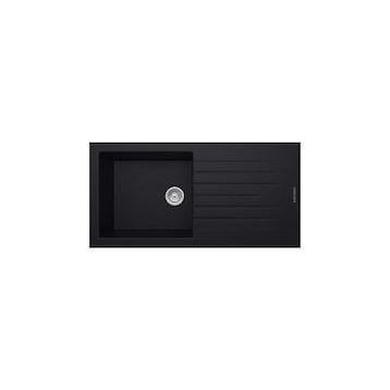 OPAL UM-100 XL Metallıc Black Granit Eviye
