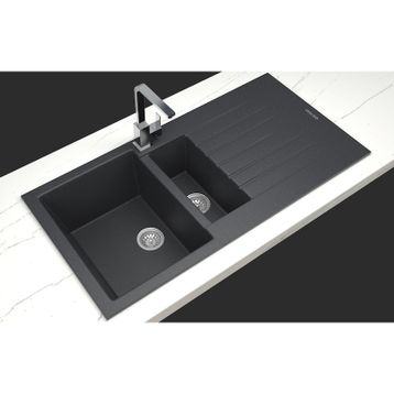 OPAL UM-100 XL Stone Grey Granit Eviye
