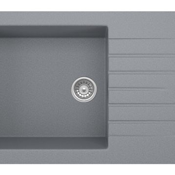 OPAL Um-45 Stone Grey Granit Eviye
