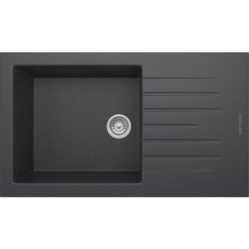 OPAL UM-86 XL Graphıte Grey Granit Eviye