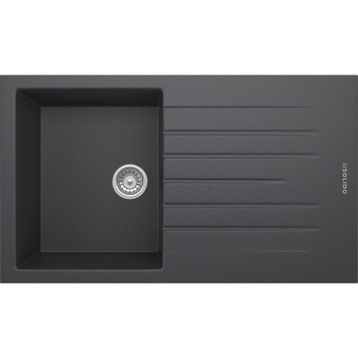 OPAL UM-86 XL Graphıte Grey Granit Eviye